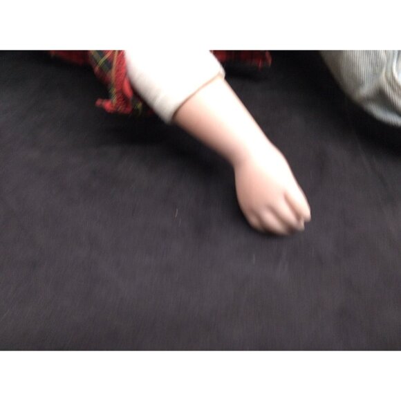 Vintage Radio Flyer Danbury Mint Porcelain 12" Doll  ONLY Replacement Doll - Picture 7 of 12